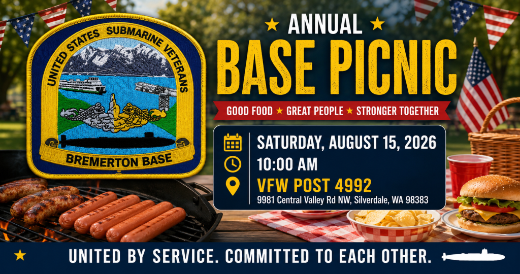 Annual Base Picnic (But&nbsp;Indoors)